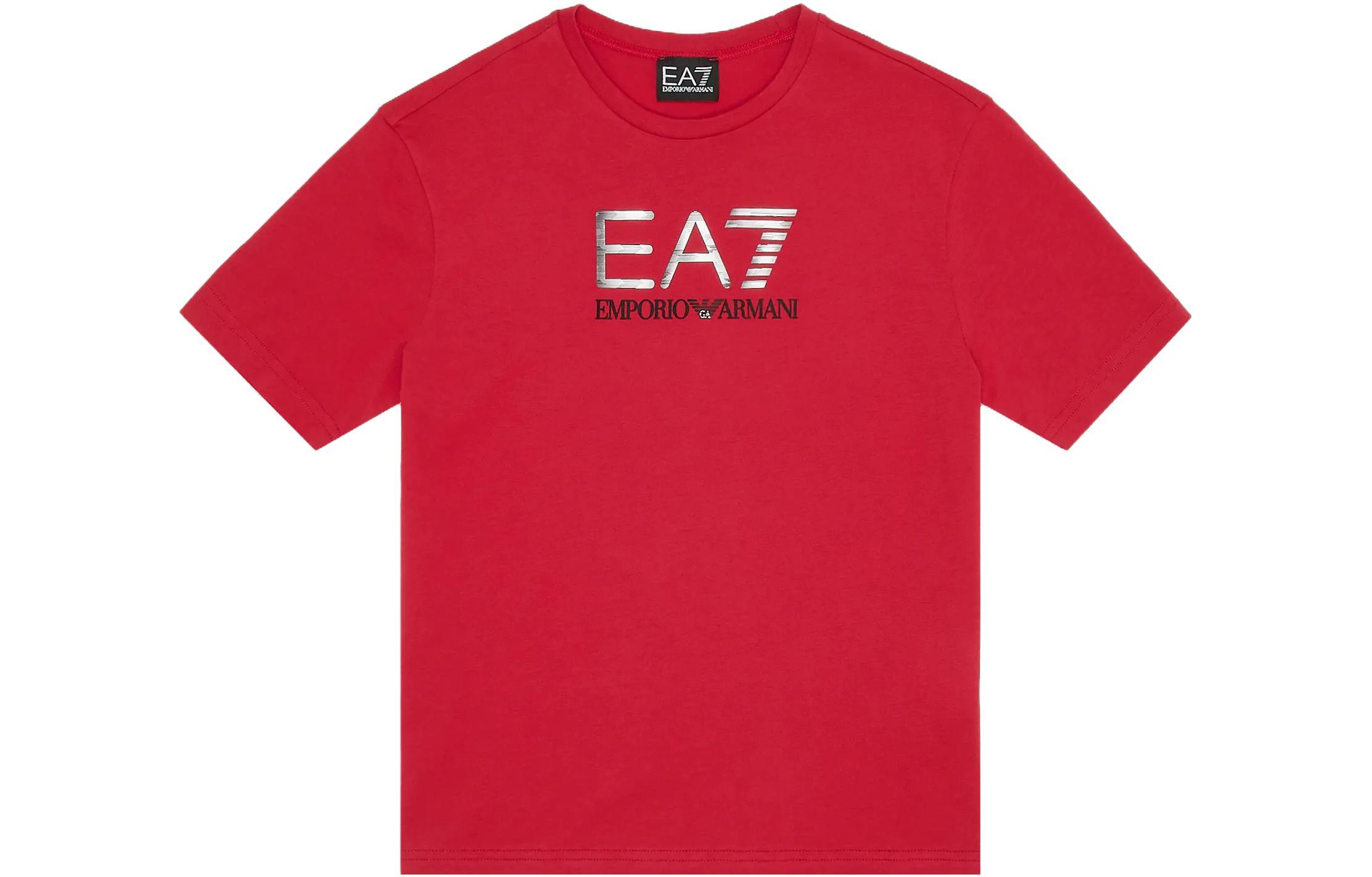 Armani Футболка EMPORIO / EA7 Visibility Short-Sleeved Cotton T-Shirt T