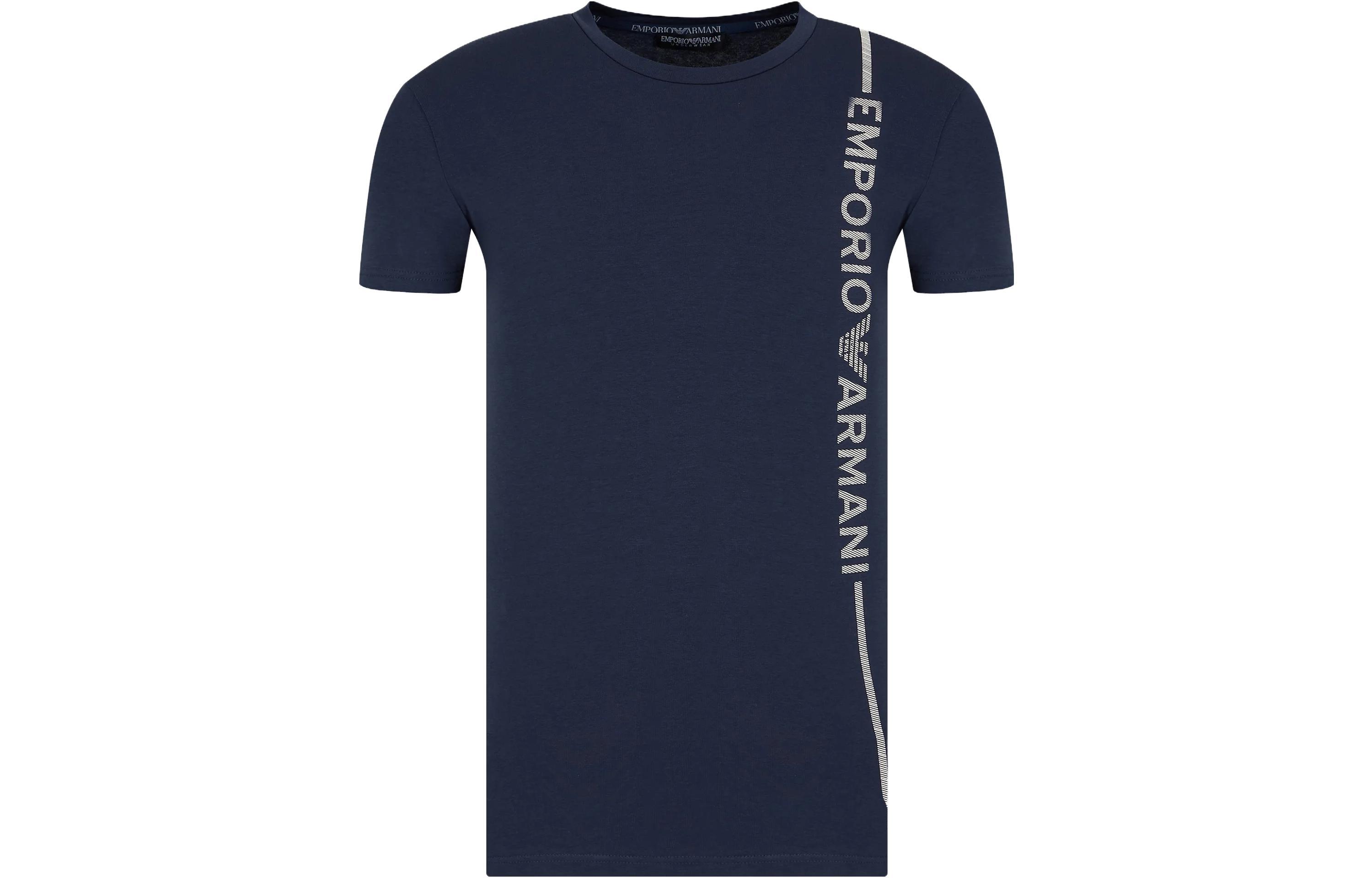Armani Футболка EMPORIO / Armani Sustainability Values Side Logo Slim-Fit Organic-Cotton Underwear T-Shirt T
