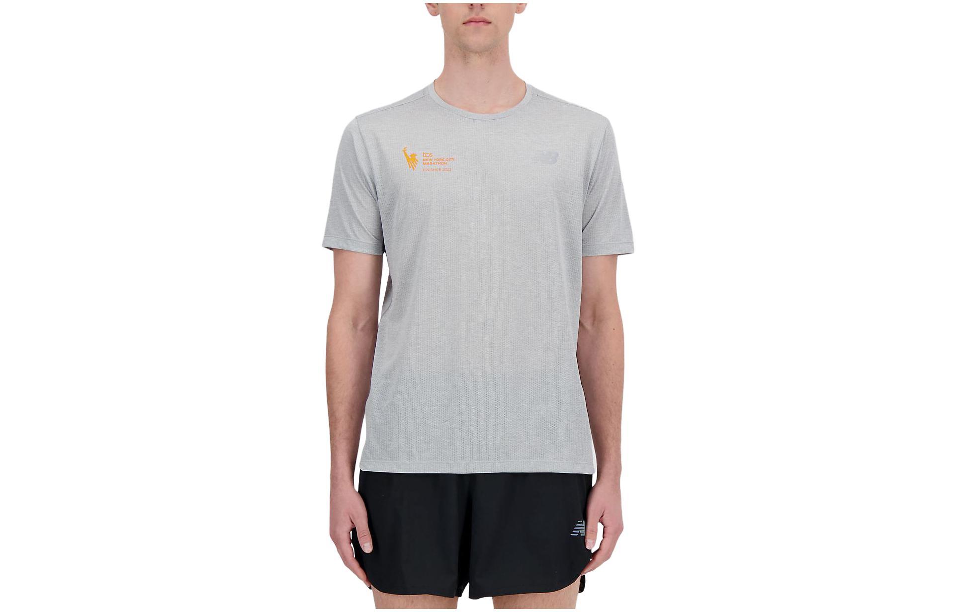 New Balance Футболка NYC Marathon Impact Run Short Sleeve T