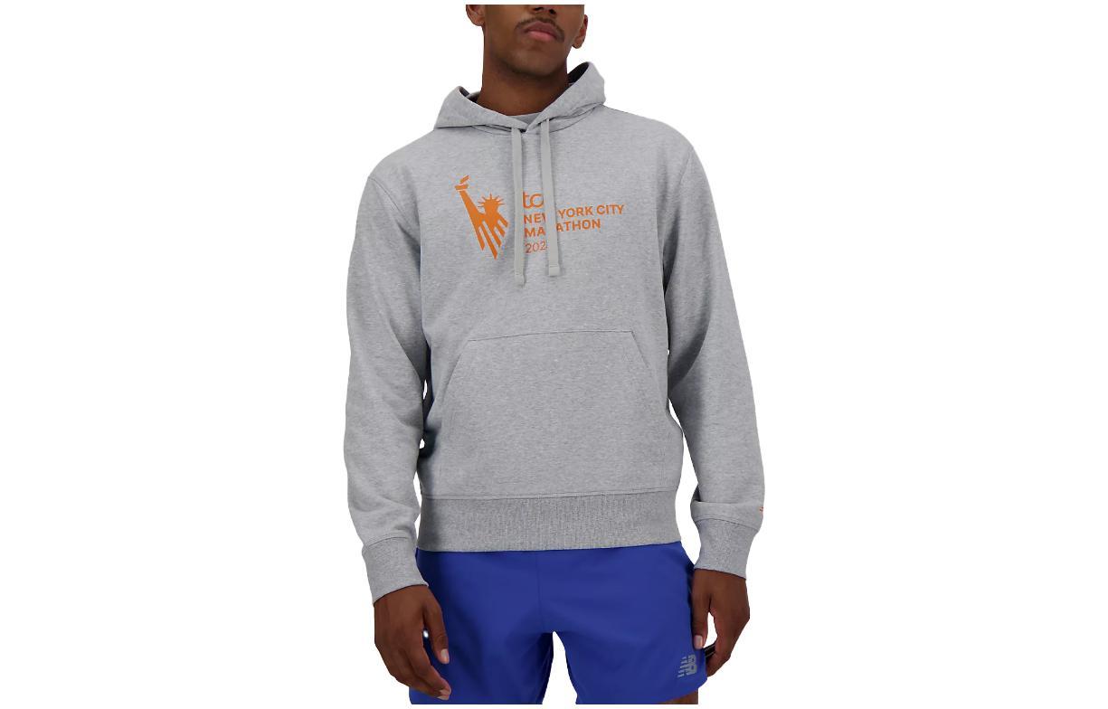 New Balance Худи и толстовки Nyc Marathon Essentials Stacked Logo French Terry Hoodie