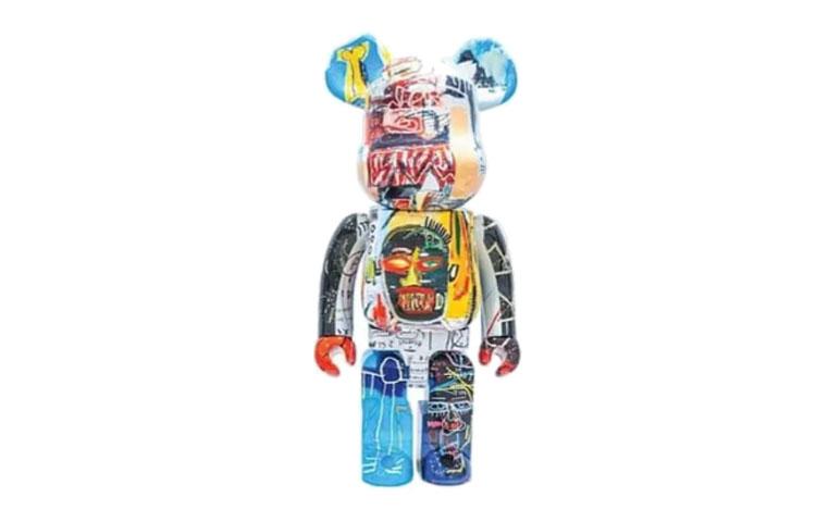 BE@RBRICK Bearbricks и коллекционный предмет World Wild Tour 3 JEAN-MICHEL BASQUIAT “SPECIAL” 1000%