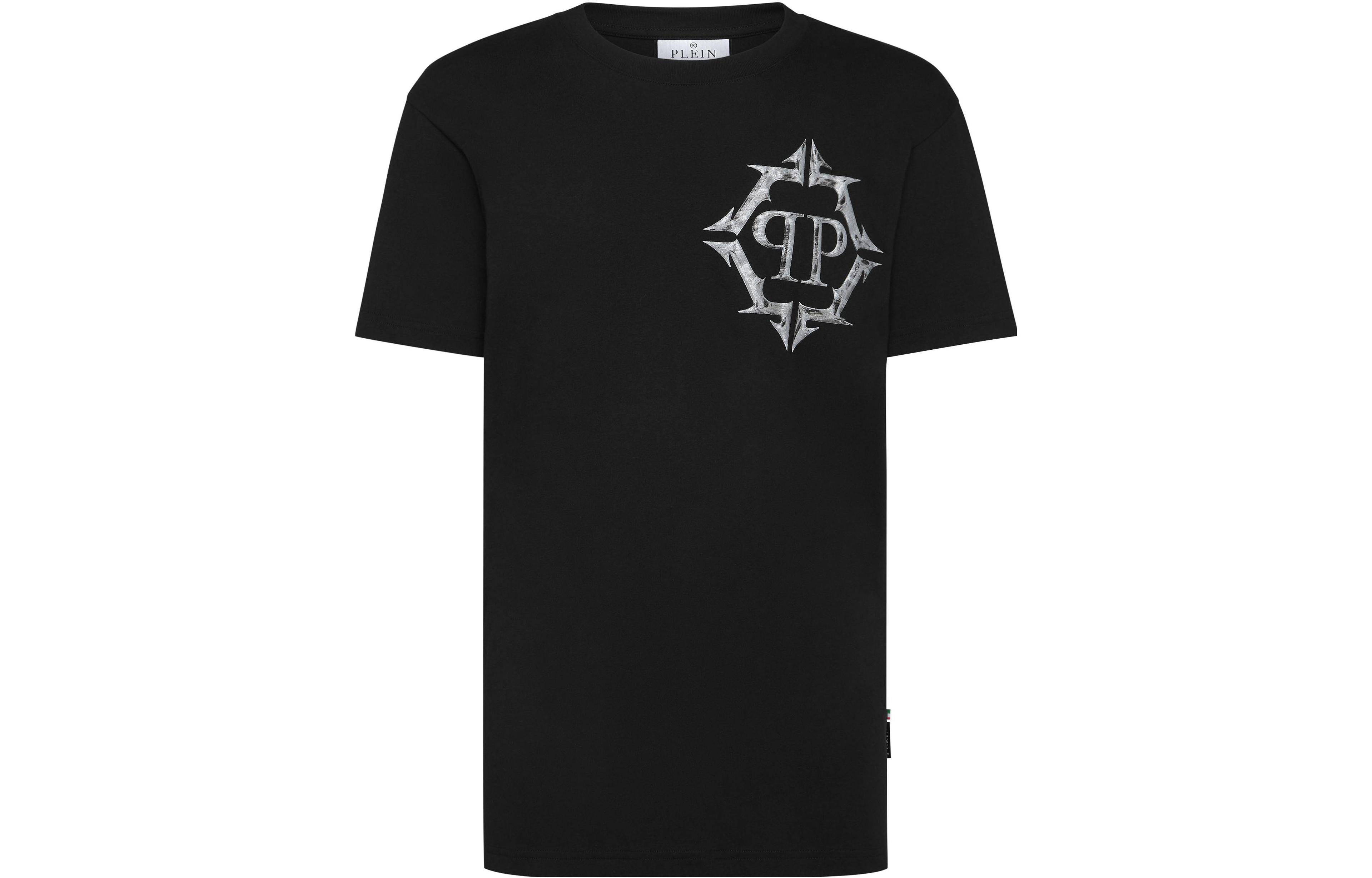 Philipp Plein Футболка T-shirt round neck ss chrome T