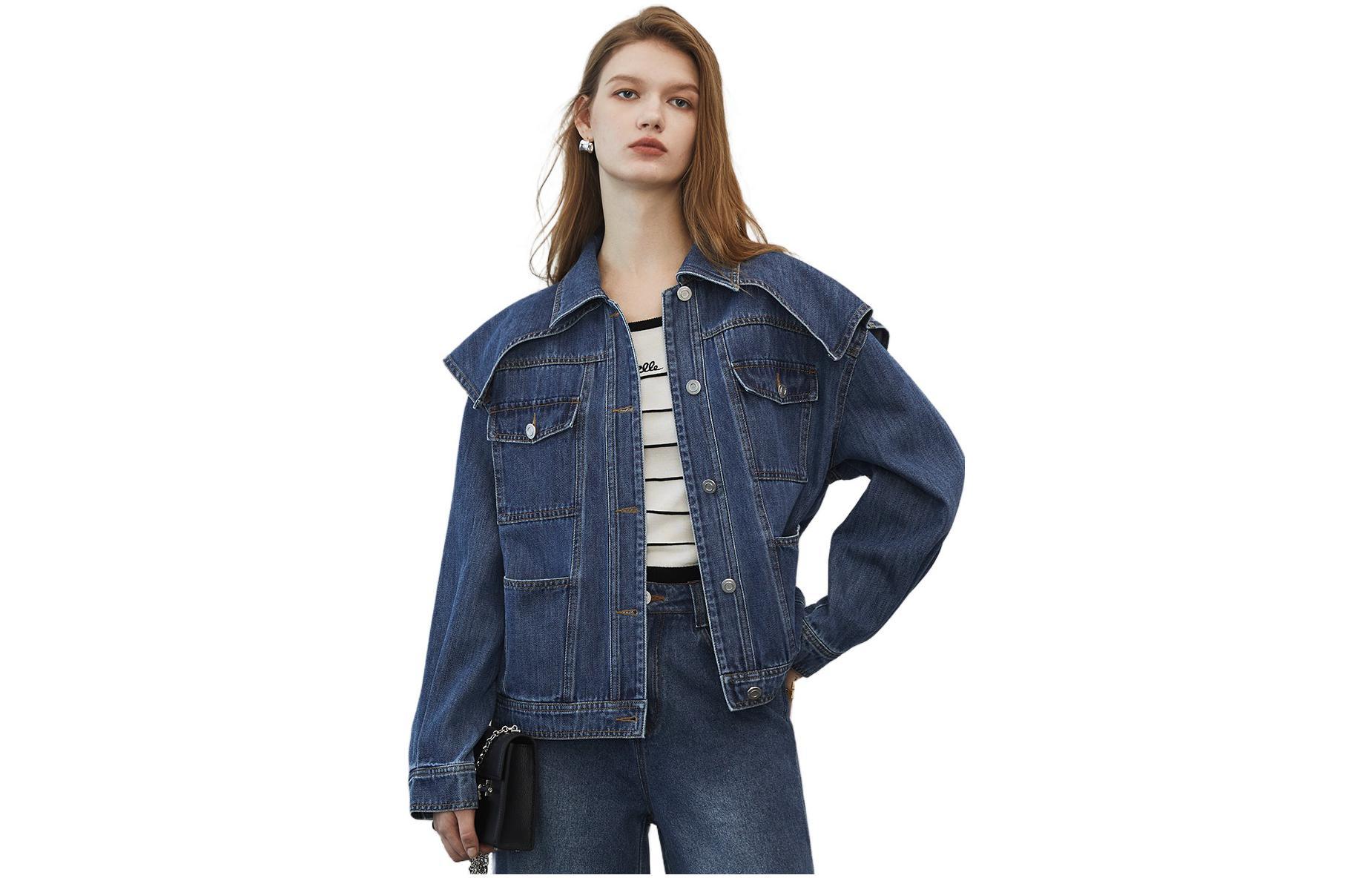 ELLE Джинсовая куртка Women Denim Jacket