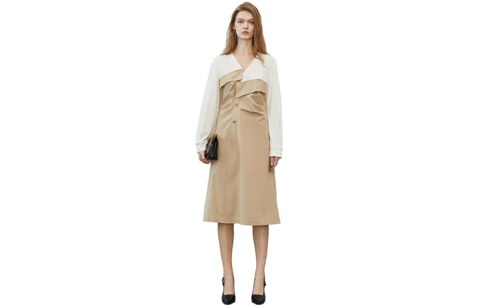 ELLE Платье Women Long-Sleeved Dress