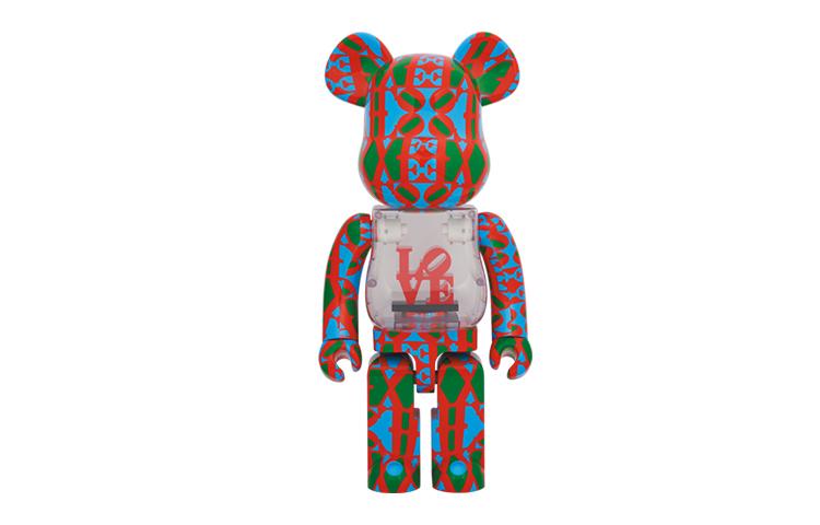 BE@RBRICK Bearbricks и коллекционный предмет Robert Indiana "LOVE" 1000% 70cm