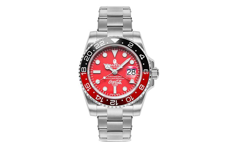 A BATHING APE® Часы X COCA COLA 100 38mm 1J73-187-902