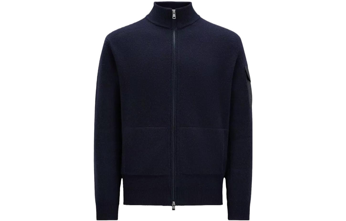 Moncler Свитер Zip Up Wool Cardigan