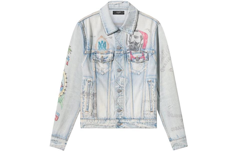 AMIRI Джинсовая куртка Men Denim Jacket