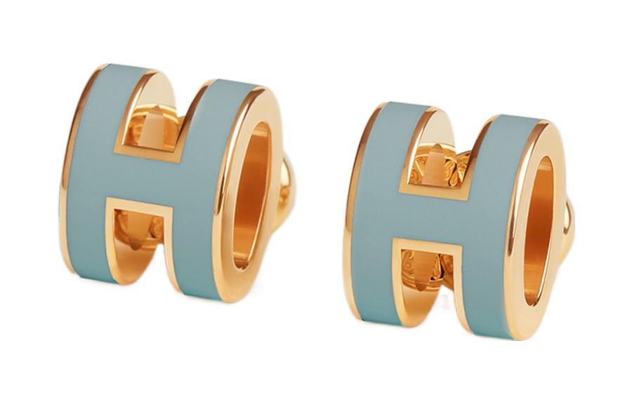 HERMES Серьги Pop H