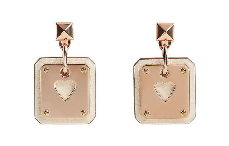 HERMES Серьги As de Coeur