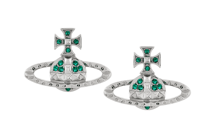 Vivienne Westwood Серьги Mayfair Bas Relief Earrings