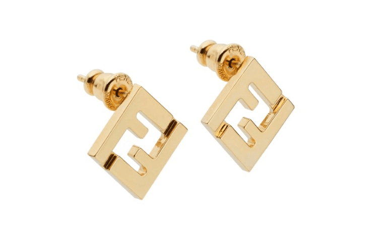 Fendi Серьги FF