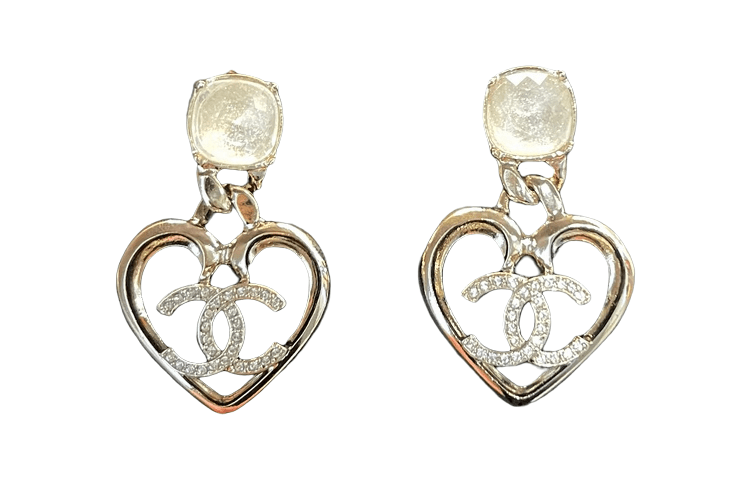 Chanel Серьги Logo