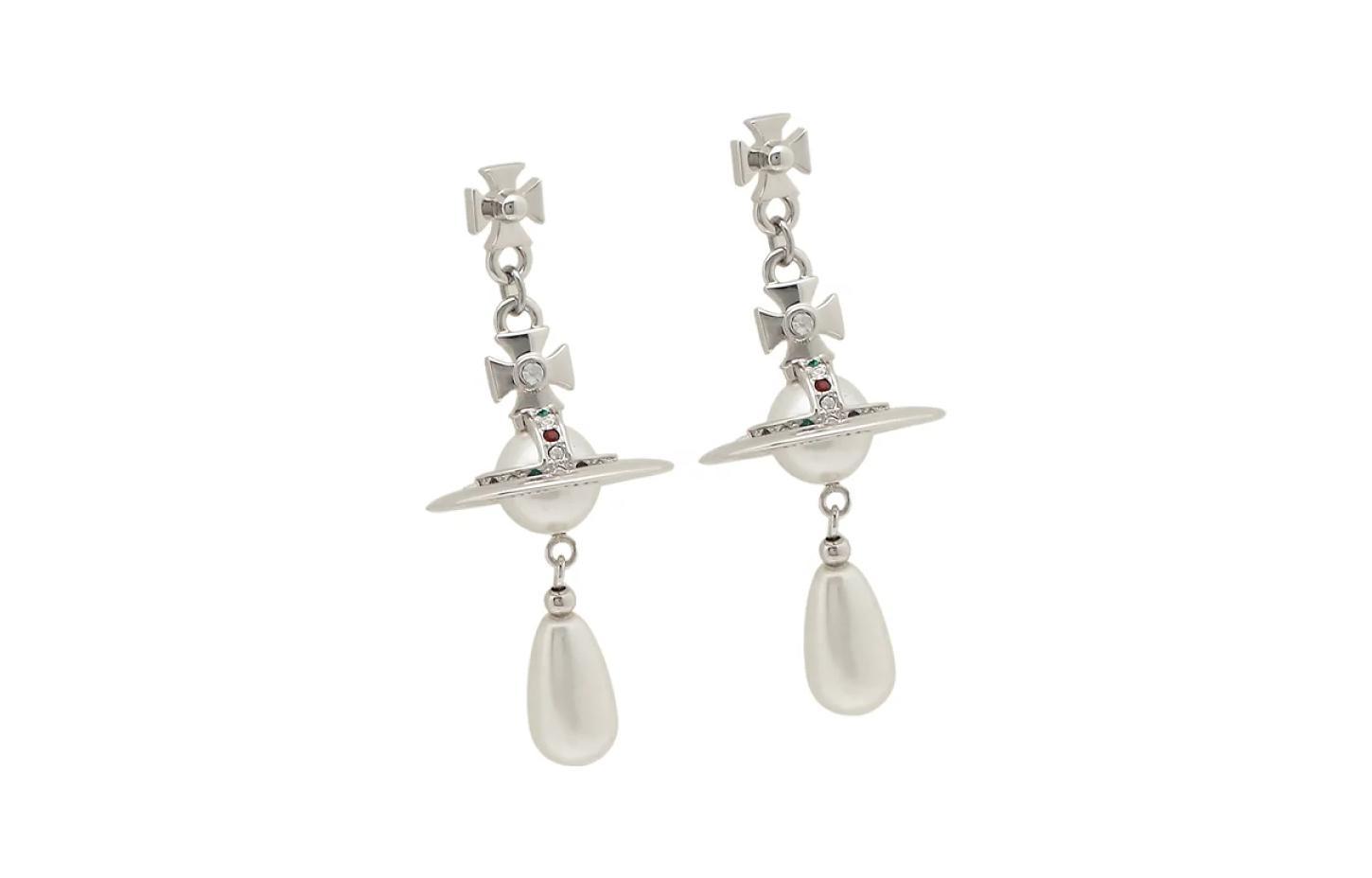 Vivienne Westwood Серьги Pearl Drop