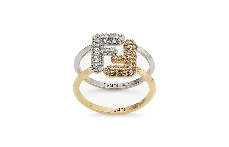 Fendi Кольцо FF