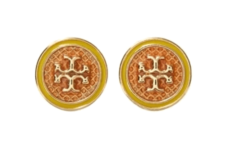 Tory Burch Серьги Logo