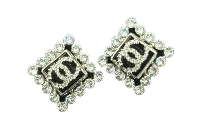 Chanel Серьги Logo
