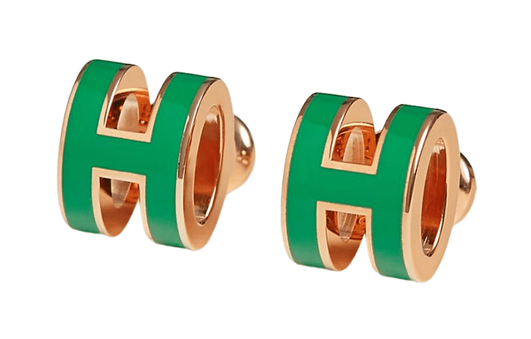 HERMES Серьги Mini Pop H