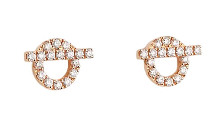 HERMES Серьги Earrings Female