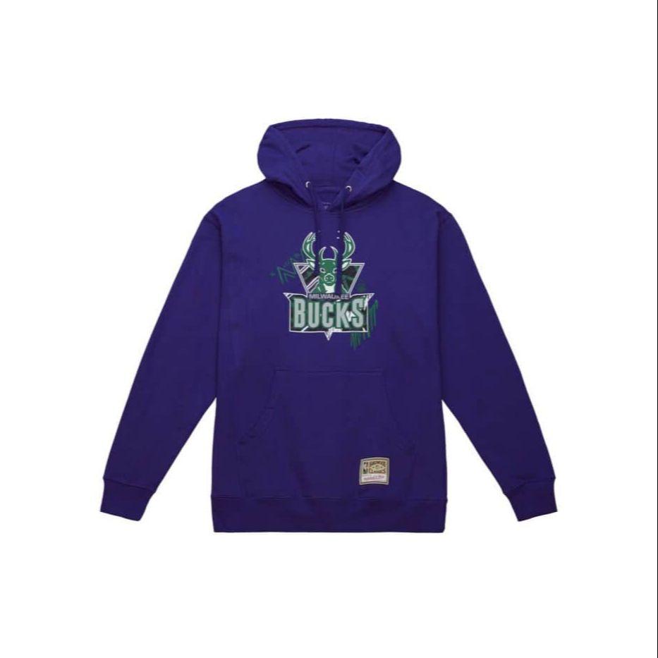 Mitchell & Ness Худи и толстовки Milwaukee Bucks
